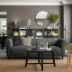 Sofa 3-osobowa, Lejde szary/zielony/brązowy VISKAFORS 994.433.67