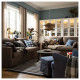 Sofa 3-osobowa, Gransel szarobrązowy HYLTARP 994.896.28