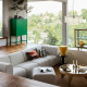 Sofa 4-osobowa, Djurmo szaro-biały STOCKHOLM 2025 995.743.20