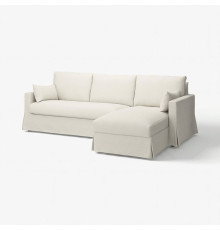 Трехместный диван с шезлонгом, справа, Gransel natural HILLARP 194.958.26