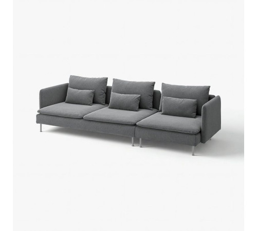 Sofa 4-osobowa, Johanneshov ciemnoszary SÖDERHAMN 196.220.18