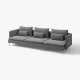 Sofa 4-osobowa, Johanneshov ciemnoszary SÖDERHAMN 196.220.18