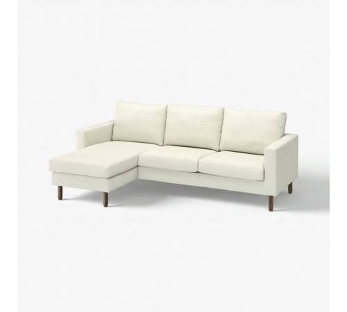 Sofa 3-osobowa z szezlongiem, Gunnared beżowy SALTSJÖBADEN 196.275.58