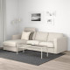 Sofa 3-osobowa z szezlongiem, z zagłówkiem/Gunnared beżowy VIMLE 293.991.03
