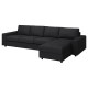 Sofa 4-osobowa z szezlongiem VIMLE 294.327.77