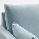 Sofa 3o z szezlongiem, lewy, Kilanda bladoniebieski HYLTARP 294.896.98