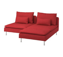 Двухместный диван с шезлонгом, Tonerud red SÖDERHAMN 295.144.57