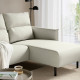 Sofa 3-osobowa z szezlongiem, Gunnared beżowy MANNARP 296.040.66