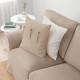 Sofa 3-osobowa, z szezlongiem/Tallmyra beżowy EKTORP 394.305.46