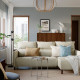 Sofa 3-osobowa z szezlongiem, Gunnared beżowy MANNARP 396.191.66