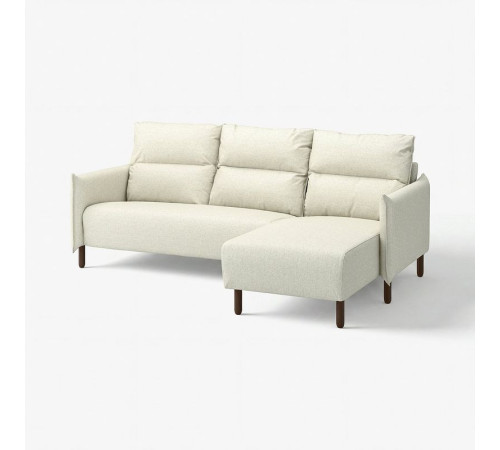Sofa 3-osobowa z szezlongiem, Gunnared beżowy MANNARP 396.191.66