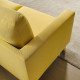 Sofa 3-osobowa z szezlongiem, Fridtuna żółty SALTSJÖBADEN 496.021.46