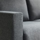 Sofa 3-osobowa z szezlongiem, Gunnared średnioszary SALTSJÖBADEN 496.021.65