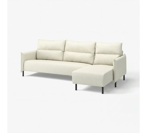 Sofa 4-osobowa z szezlongiem, Gunnared beżowy MANNARP 496.040.70