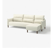 Sofa 4-osobowa z szezlongiem, Gunnared beżowy MANNARP 496.191.75
