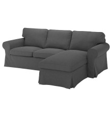 Трехместный диван с шезлонгом / Tallmyra, средне-серый EKTORP 594.305.50