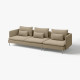 Sofa 4-osobowa, Johanneshov brązowobeżowy SÖDERHAMN 596.220.16