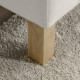 Sofa 3-osobowa z szezlongiem, Blekinge biały SALTSJÖBADEN 695.792.01