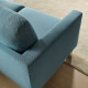 Sofa 3-osobowa z szezlongiem, Fridtuna ciemny szaroniebieski SALTSJÖBADEN 696.021.50