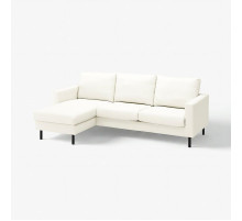 Sofa 3-osobowa z szezlongiem, Blekinge biały SALTSJÖBADEN 696.225.96