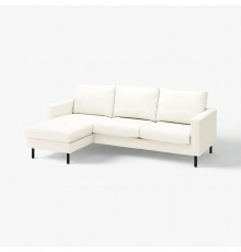 Sofa 3-osobowa z szezlongiem, Blekinge biały SALTSJÖBADEN 696.225.96