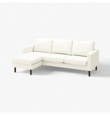 Sofa 3-osobowa z szezlongiem, Blekinge biały SALTSJÖBADEN 696.275.46