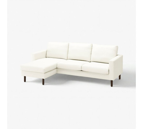 Sofa 3-osobowa z szezlongiem, Blekinge biały SALTSJÖBADEN 696.275.46