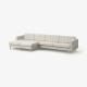 Sofa 5-osobowa, z szezlongami Gunnared/beżowy drewno LANDSKRONA 794.353.25