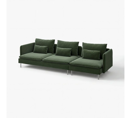 Sofa 4-osobowa, Johanneshov ciemnozielony SÖDERHAMN 796.220.20