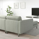 Sofa 5-osobowa z szezlongami, Gunnared jasnozielony/drewno/czarny LANDSKRONA 894.442.25