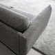 Sofa 4-osobowa z szezlongiem, Lejde szary-czarny ÄPPLARYD 994.295.35