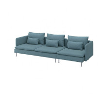 Sofa 4-osobowa, Fridtuna ciemny szaroniebieski SÖDERHAMN 996.220.24