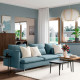 Sofa 4-osobowa, Fridtuna ciemny szaroniebieski SÖDERHAMN 996.220.24