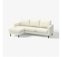 Sofa 3-osobowa z szezlongiem, Gunnared beżowy SALTSJÖBADEN 996.226.08