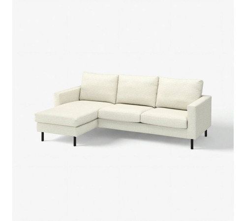 Sofa 3-osobowa z szezlongiem, Gunnared beżowy SALTSJÖBADEN 996.226.08