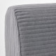 Sofa 2-osobowa, rozkładana, Knisa jasnoszary LYCKSELE LÖVÅS 093.870.35