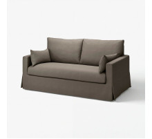 Sofa 2-osobowa, rozkładana, Gransel szarobrązowy HYLTARP 094.895.81