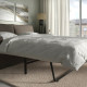 Sofa 2-osobowa, rozkładana, Gransel szarobrązowy HYLTARP 094.895.81