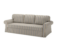 Sofa 3-osobowa, rozkładana, Karlshov szarobeżowy VRETSTORP 094.912.30