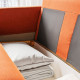 3-os sofa rozkładana z szezlongiem, Tonerud czerwonobrązowy SALTSJÖBADEN 095.792.23
