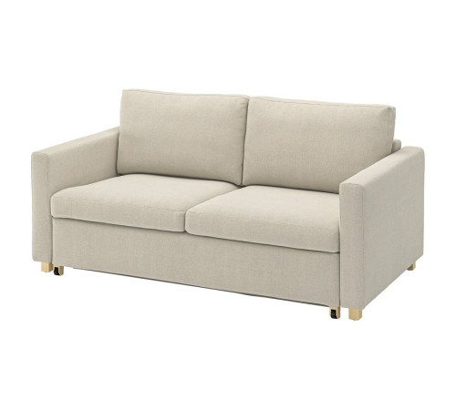Sofa 2-osobowa, rozkładana, Fridtuna jasnobeżowy SALTSJÖBADEN 096.027.04