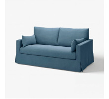 Sofa 2-osobowa, rozkładana, Tallmyra niebieski HYLTARP 195.148.77
