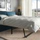 Двухместный диван-кровать, цвет Tallmyra blue, HILTARP 195.148.77