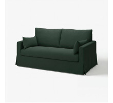 Sofa 2-osobowa, rozkładana, Tallmyra ciemnozielony HYLTARP 195.148.82