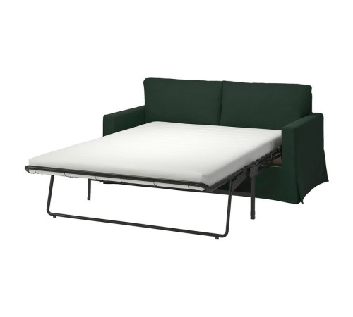 Sofa 2-osobowa, rozkładana, Tallmyra ciemnozielony HYLTARP 195.148.82