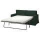 Sofa 2-osobowa, rozkładana, Tallmyra ciemnozielony HYLTARP 195.148.82