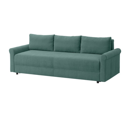Sofa 3-osobowa, rozkładana, Kelinge szaroturkusowy DÅNHULT 205.724.61