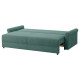 Sofa 3-osobowa, rozkładana, Kelinge szaroturkusowy DÅNHULT 205.724.61