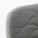Sofa 3-osobowa, rozkładana, z materacem piankowym/Knisa szary/beż NYHAMN 393.063.68