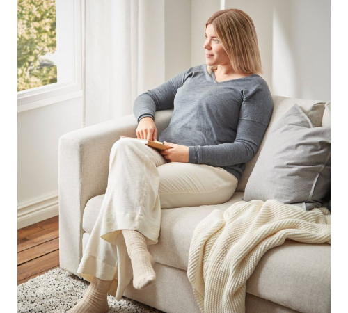 Sofa 3-osobowa, rozkładana, Gunnared beżowy VIMLE 395.452.36